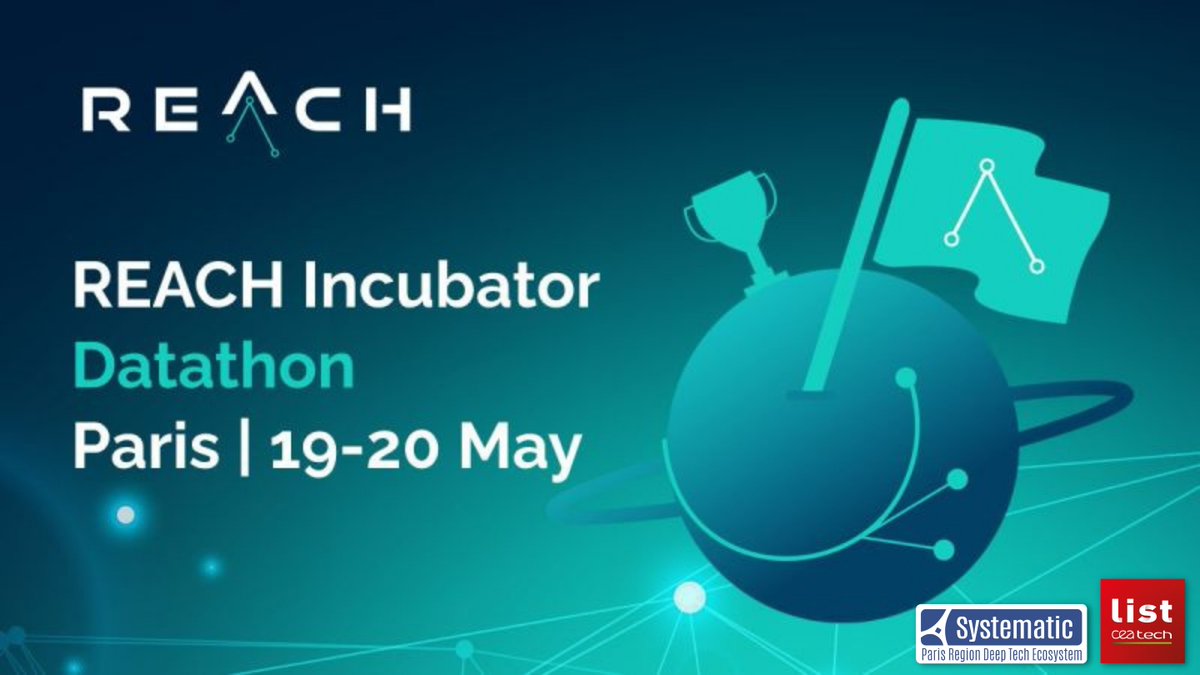 🔛<a href="/CEA_List/">CEA-List</a> &amp; <a href="/Pole_Systematic/">Pôle Systematic</a>
ont le plaisir d'accueillir les 33 start-up participant au 2e <a href="/ReachIncubator/">Reach Incubator</a> Open Call !

🗓️19 mai Rencontre des start-up avec leurs data-providers
🗓️20 mai Pitch devant le jury, 10start-up seront sélectionnés pour l'étape suivante
#data #deeptech