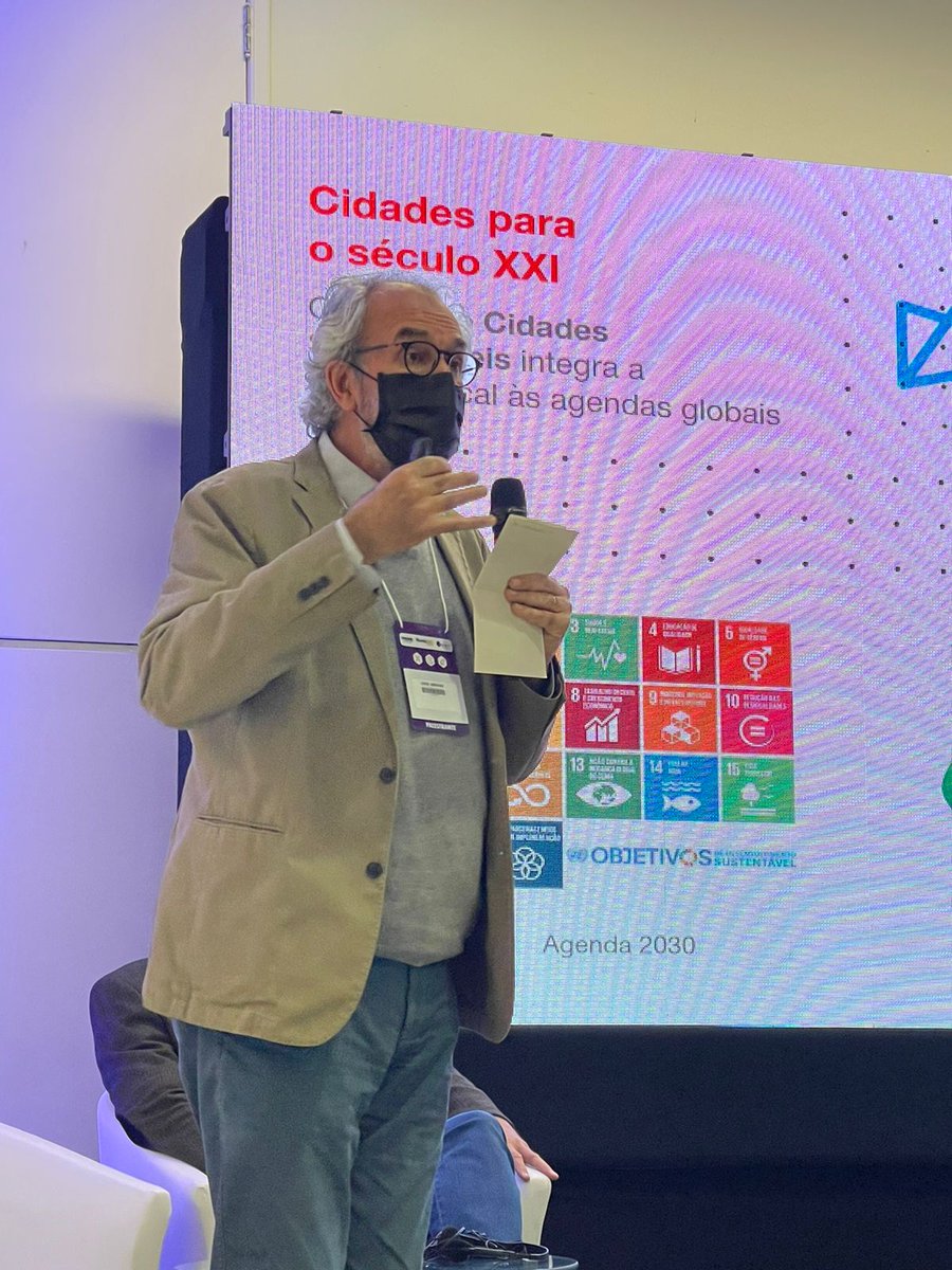 cidsustentaveis's tweet photo. Hoje o Instituto Cidades Sustentáveis, no âmbito do PCS, marcou presença no #MundoGeo, evento do projeto CITinova e @mcti que reúne iniciativas de tecnologia e inovação que olham para o #desenvolvimentosustentável das cidades. https://t.co/Y9zP2p0OwW