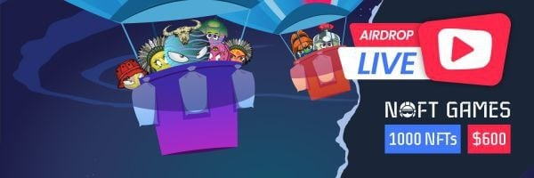 CryptoTownEU's tweet photo. 🚀 Airdrop: Noft Games
💰 Value: $600 &amp; 1000 different Nofts Pool
📅 End Date: 14th June, 2022
🏦 Distribution Date: 21th June, 2022

Go to the Airdrop page
https://t.co/lpuG2S707F

#Airdrop #Airdrops #Crypto https://t.co/KJrQRi1bZE