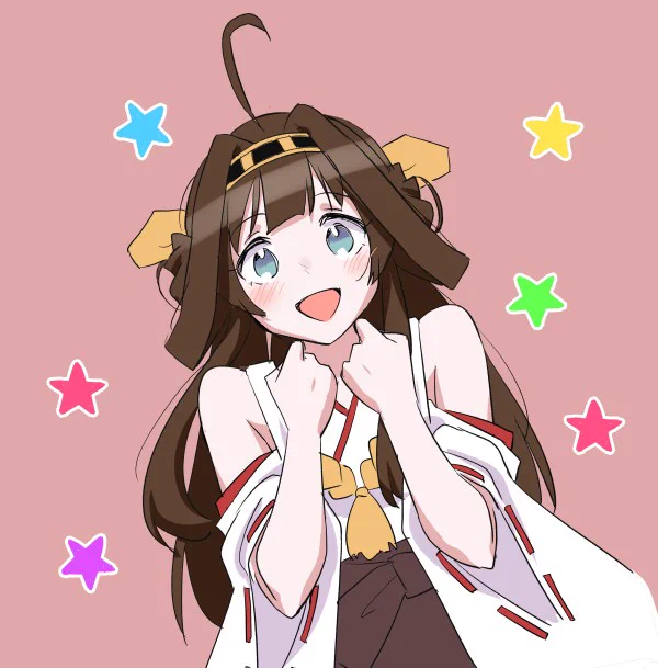 間に合わなかった…けど上げちゃいマース!いつまでもカワイイおねえちゃんでいてくださいコンゴウチャン! #金剛進水日2022 