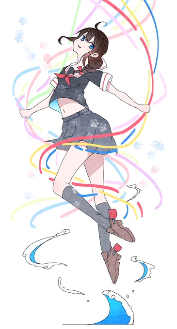 寝る前おえかき。
艦これ 時雨 