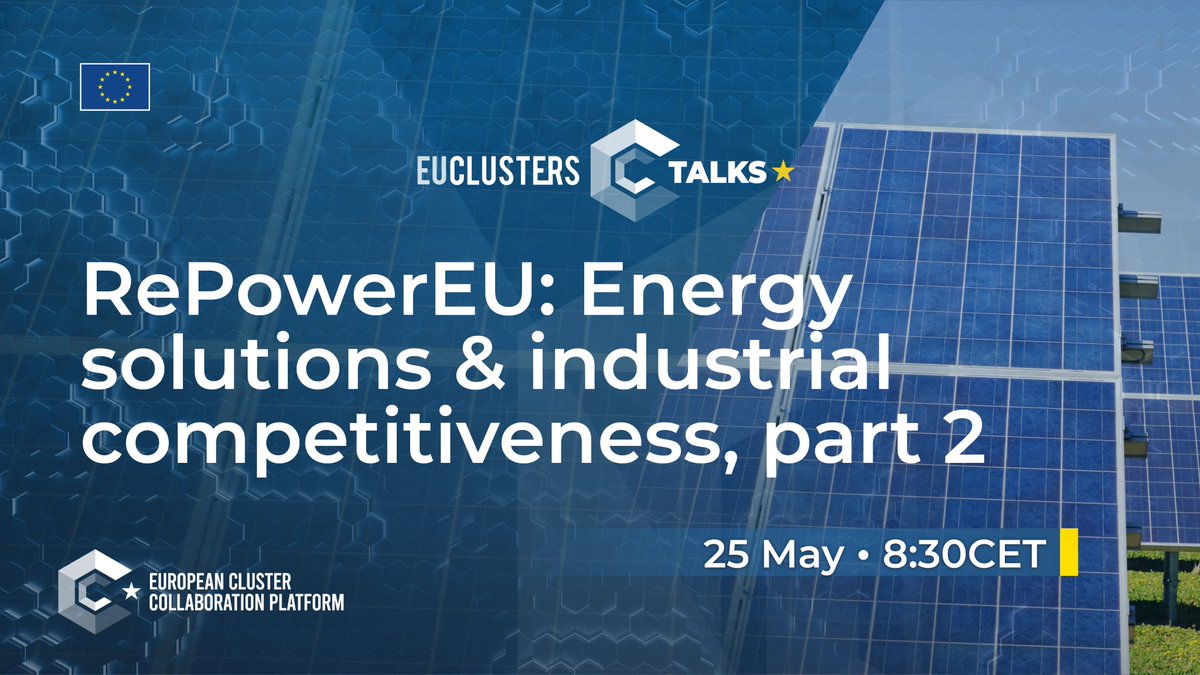 European Cluster Collaboration Platform (ECCP) tweet media