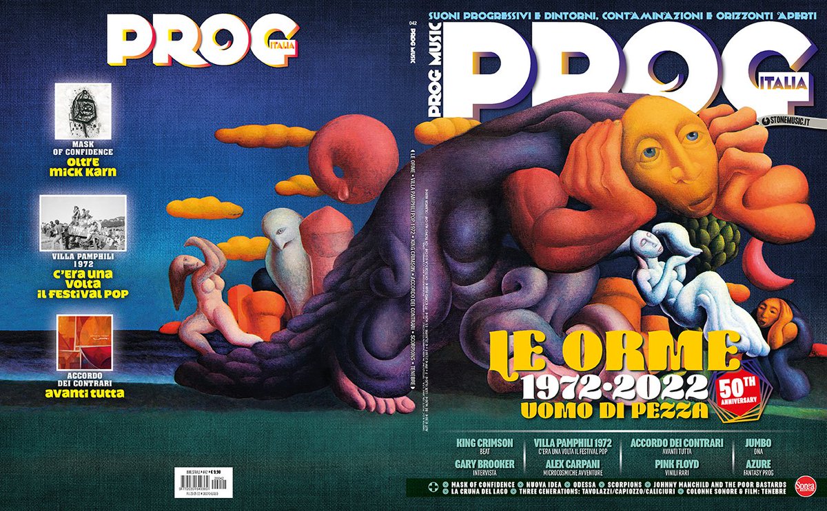 THELUNATICSCLUB's tweet photo. Per ricordare i 42 numeri di Prog Italia, un numero speciale da venerdì 20 maggio. Sono presenti anche i Pink Floyd, con un ambizioso sondaggio di Tarquini Stefano, con 100 collezionisti di tutto il mondo, che svelerà i 10 dischi più rari/costosi dei Pink Floyd. In edicola. https://t.co/wz73FKsFBM