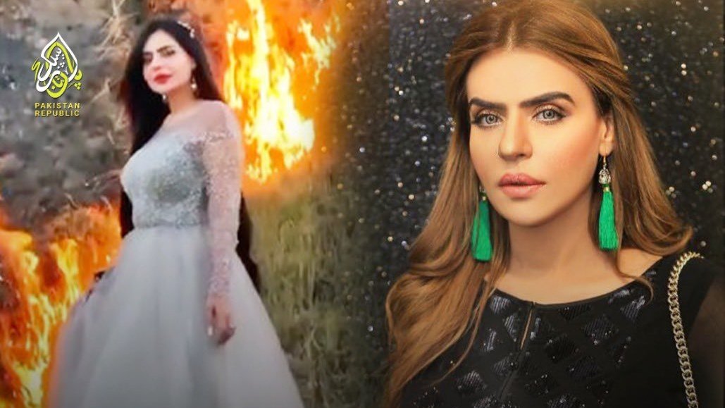 Iam_Mian's tweet image. #Dolly sets #MargallaHills on Fire 🔥 just for her 15 sec video on Pasoori with a Caption "Fire erupts wherever I am"
So Madam kept in mind : I will cool your fire, You have committed a shameful act I will do my best to punish you severely from Court.