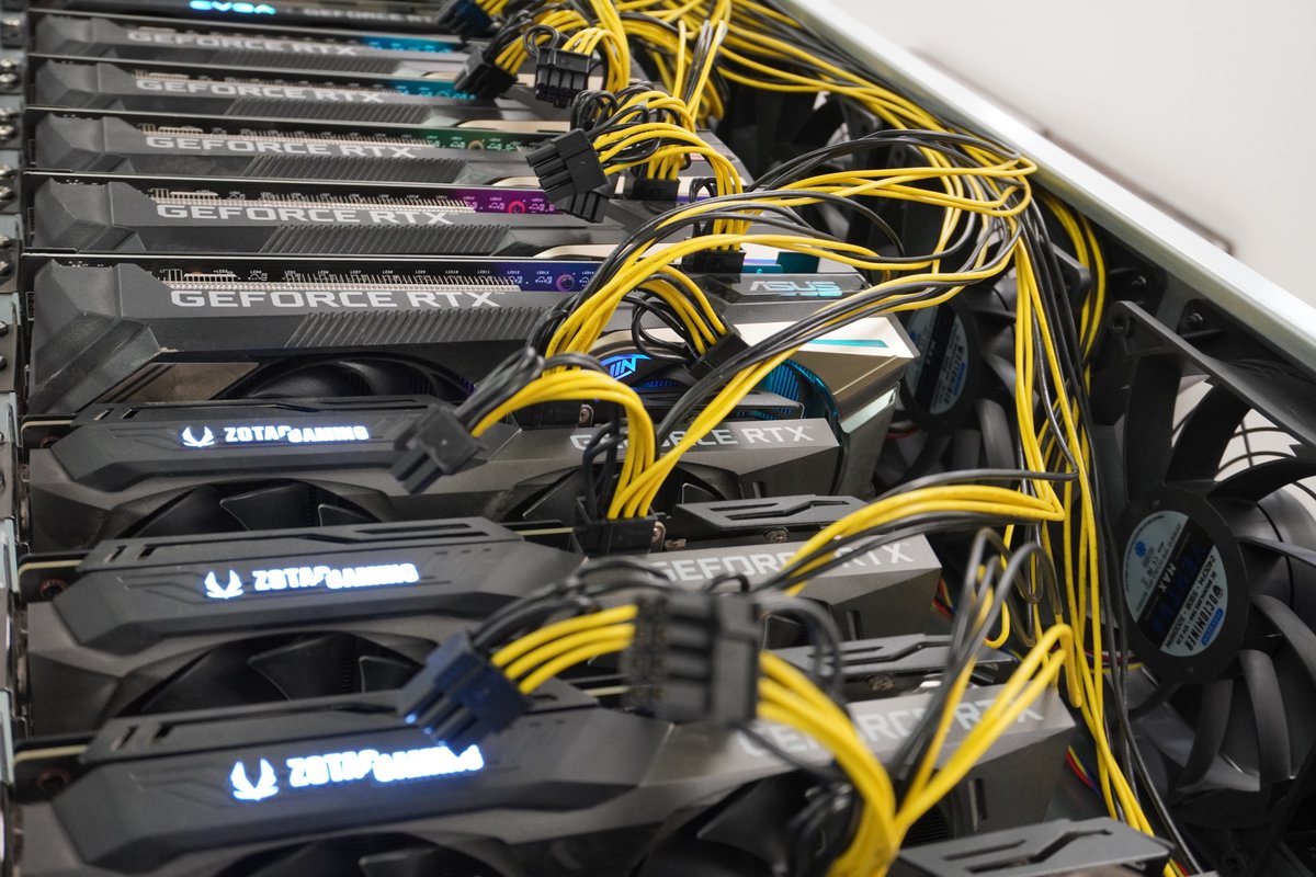 Plugged in for Profit ⛏

#ethereum #ETH #ethereummining #gpu #gpumining #cryptomining #ethmining #geforce #hosting #colocation #miningfarm #mininghost #crypto