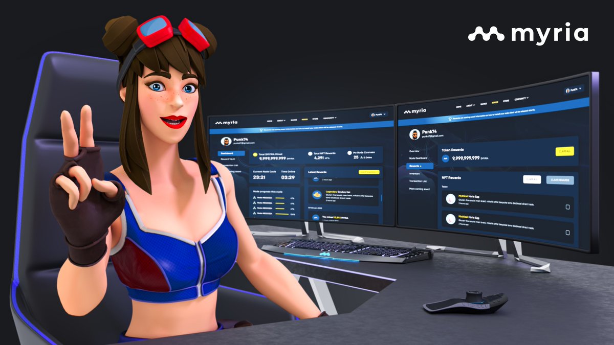 Who can run a Myria node? Anyone can! 

💻 Myria node software will be lightweight enough to be run on your standard PC or laptop

☁️ Don't have a stable internet connection? You can also run our software on a VPS (Virtual Private Server) in the cloud!