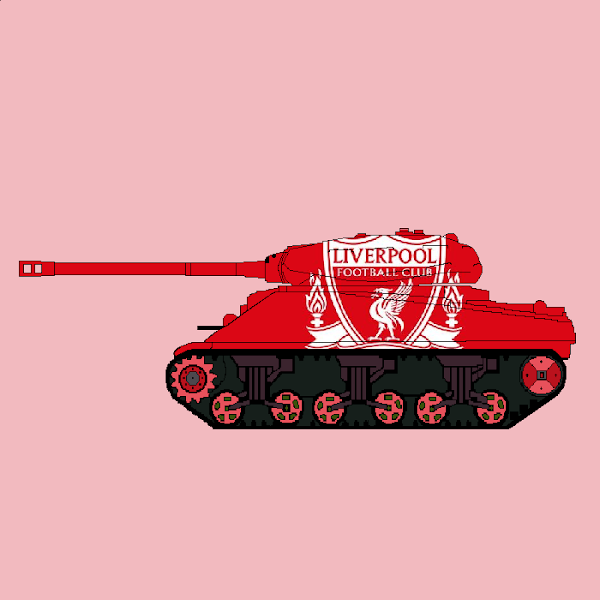 CryptoTank13's tweet photo. Art from the #NFTcollections 
#Cryptotanks
You'll never walk alone
#NFTCommumity #NFTdrops #YNWA #Liverpool #StandWithUkraine️ https://t.co/YfQS8QBGMy