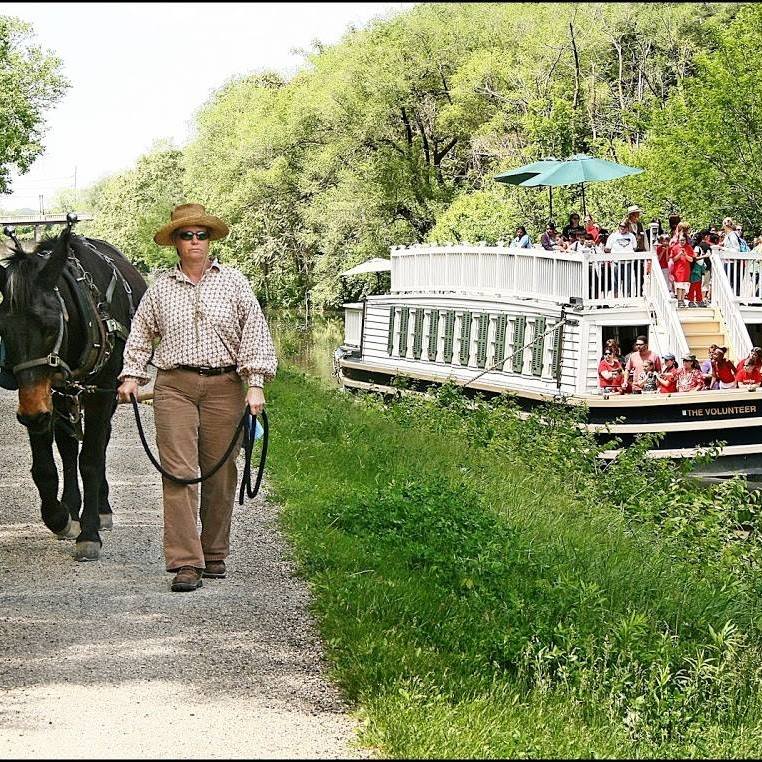 A mule-pulled boat tour from   Illinois &amp; Michigan Canal Boat is a unique and fun way to spend a spring or summer day with the family. The season opens this weekend, May 21. Get details here bit.ly/3vBa48D.