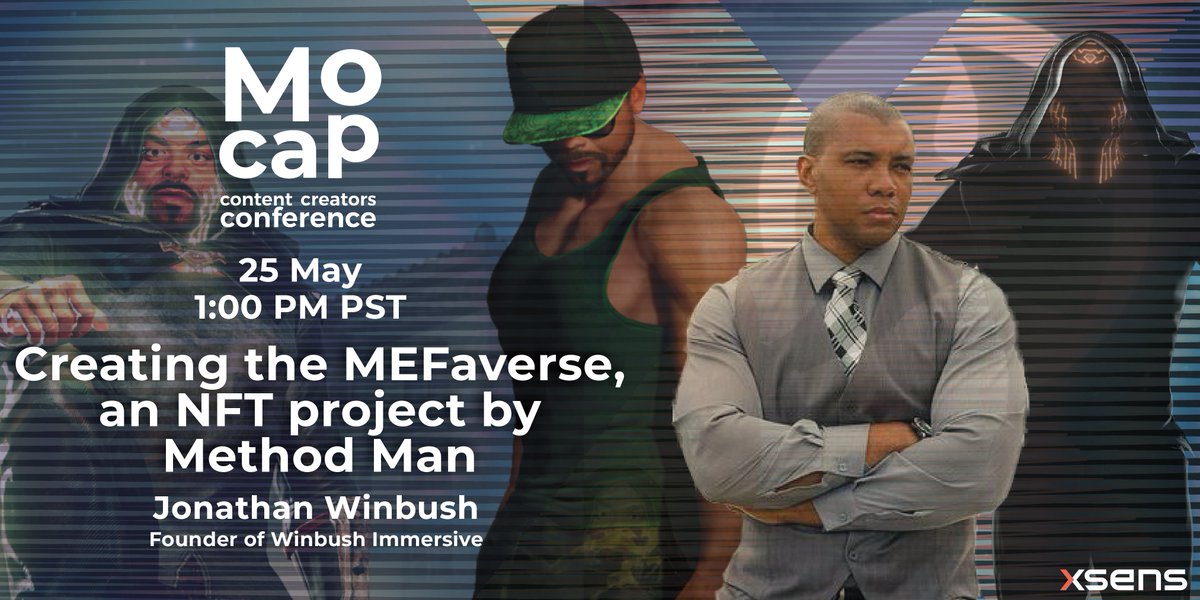 🔸<a href="/JonathanWinbush/">Winbush</a>, Founder, Winbush Immersive

📌 Register for free: bit.ly/mcccmeta-xsens