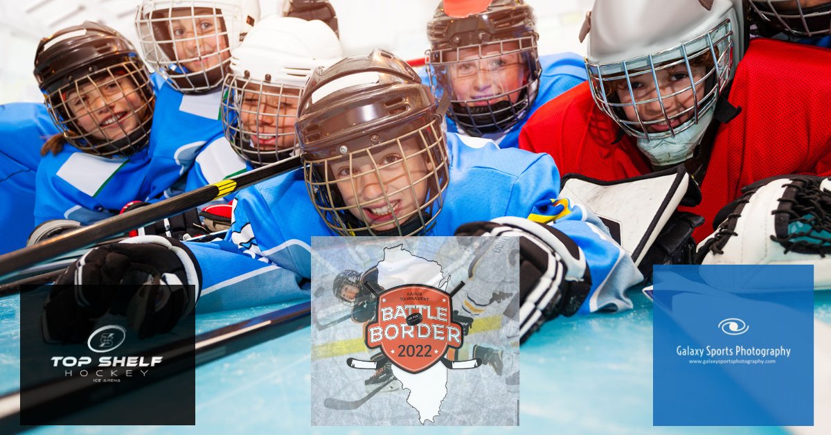 wmschumann's tweet photo. "Why not come watch us complete this weekend at the Battle on the Border Tournament at Top Shelf &amp; RecPlex Ice Arenas! IT'S GONNA BE GREAT!" #topshelf #galaxysportsphoto #recplex #youthhockey https://t.co/hjeof84Tvj