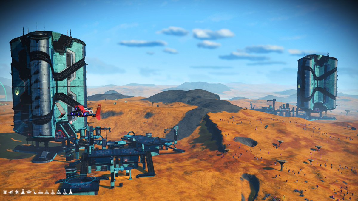 therealexitter's tweet photo. Dual Planetary Archives #nomanssky #PS4share https://t.co/zcE5IdK7OS