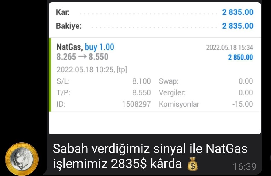 rockerfellerxau's tweet photo. Sadece bugün 2 işlemden 5000$a yakın para kazandık şartsız tahliyesiz tamamenÜCRETSİZ sinyal grubuma girmek isteyen bana mesaj atabilir.

Sohbete açık grup olduğundan dolayı önce saygıyı korumanız temennimiz sonra beraber kazanırız. #usoil #dax #altın #ons https://t.co/chd1dvSCda