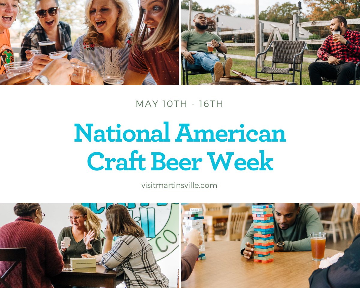 It's National American Craft Beer Week and lucky for you, Henry County is home to two breweries for you to celebrate! Click the link below for happenings this week &amp; come celebrate with us!! 🍺🍻
bit.ly/3PesUKr