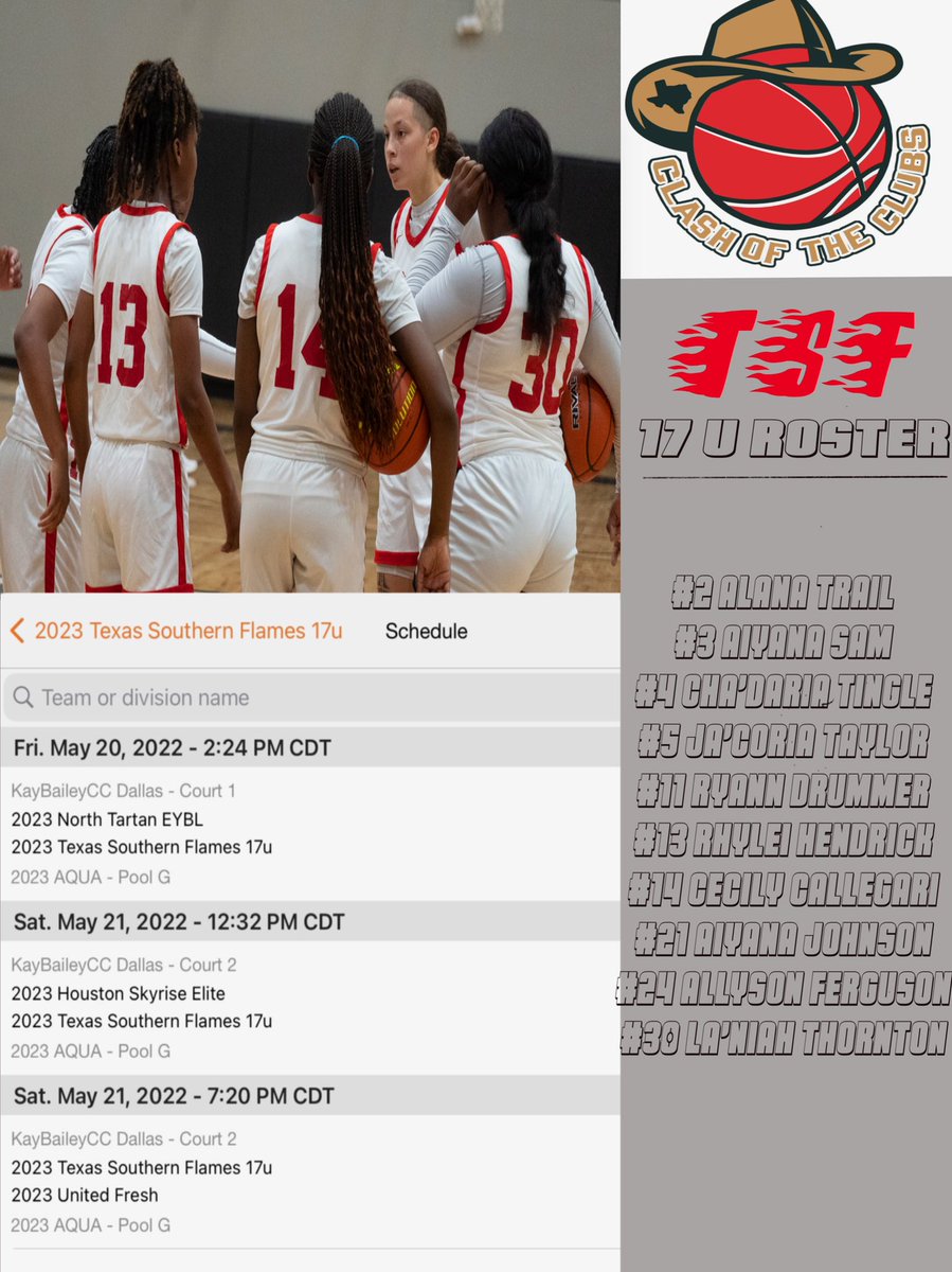 Catch me and my team in action this weekend at the Clash of the Clubs Tournament in Dallas Tx. Looking forward to a highly competitive weekend!!!!🤝 <a href="/Ohio_Basketball/">OhioBasketball.com</a> <a href="/jamberbball/">Jamber Basketball</a>