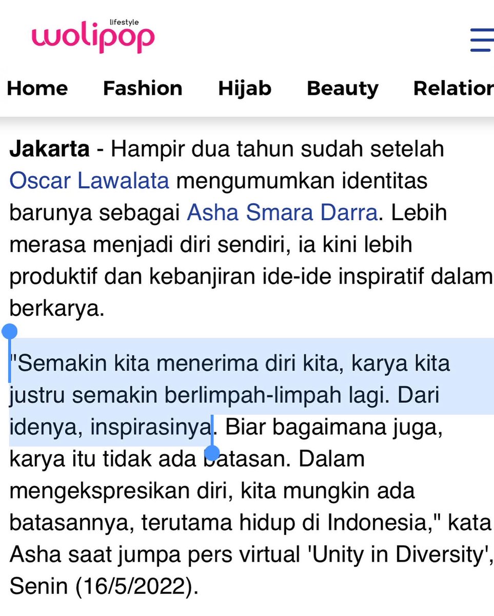 danchh's tweet photo. Baru sadar ternyata tanggal terbit artikel ini berbarengan dengan #IDAHOT (International Day Against Homophobia, Transphobia and Biphobia)

Hopefully, readers can learn &amp; understand the importance of letting go others to be themselves or who they are…

https://t.co/bmW6VpW4A2 https://t.co/RbkASQdbxM