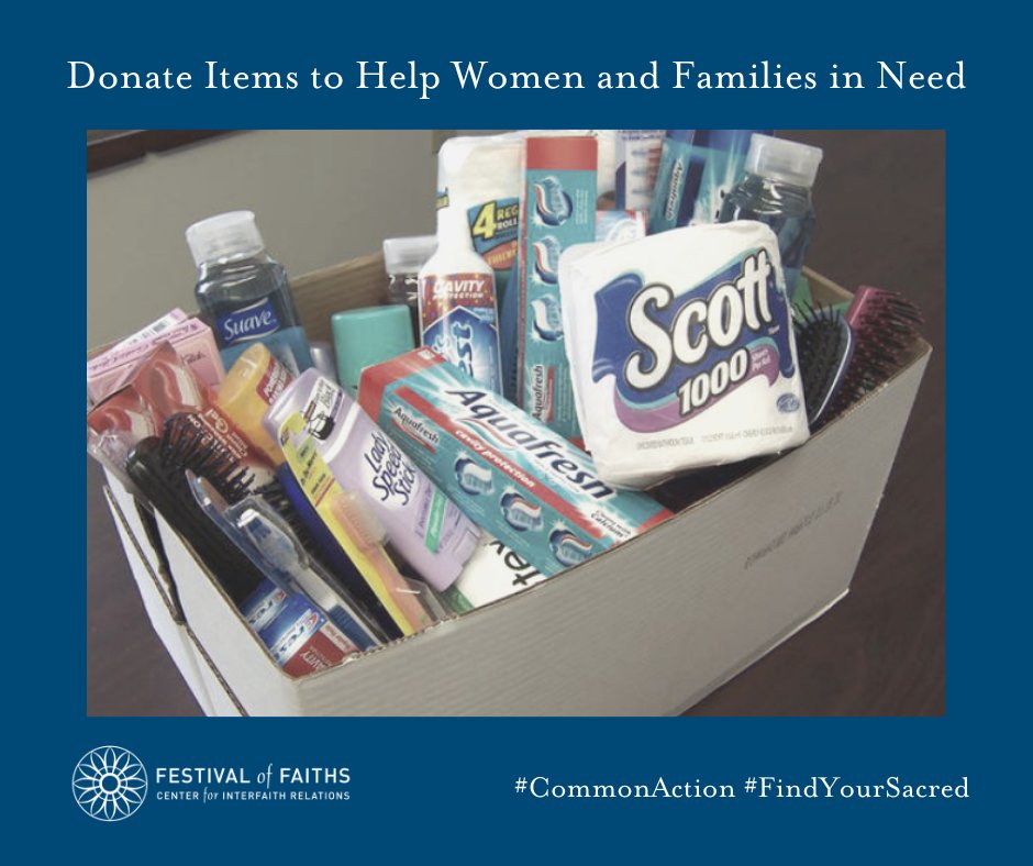 festoffaiths's tweet photo. As part of a month-long #CommonAction, we're collecting items for nonprofits that serve women and families in need Donations can be dropped off at our temporary offices at 963 Baxter Avenue, Louisville, KY 40204. (1/2) https://t.co/IrAQM0cXHd