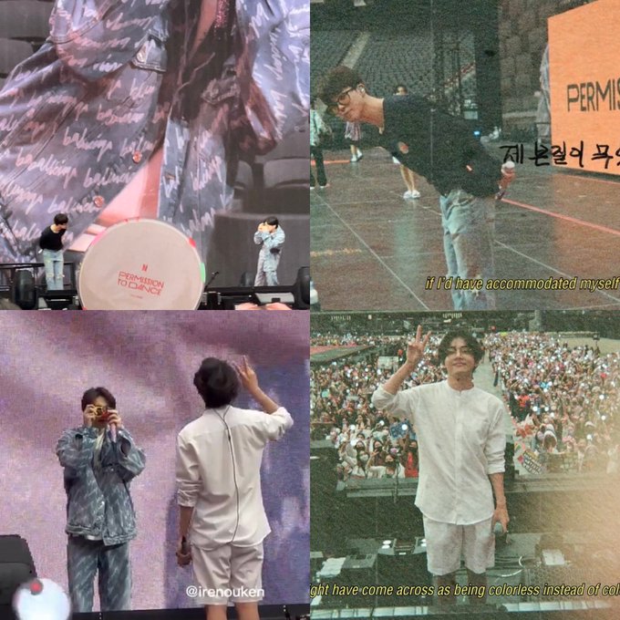 jmgukspace's tweet photo. ESTOY LLORANDO, TENEMOS EL RESULTADO DE LAS FOTOS QUE JUNGKOOK LE TOMO A JIMIN Y TAE 😭🤍 https://t.co/t89EecMBJo