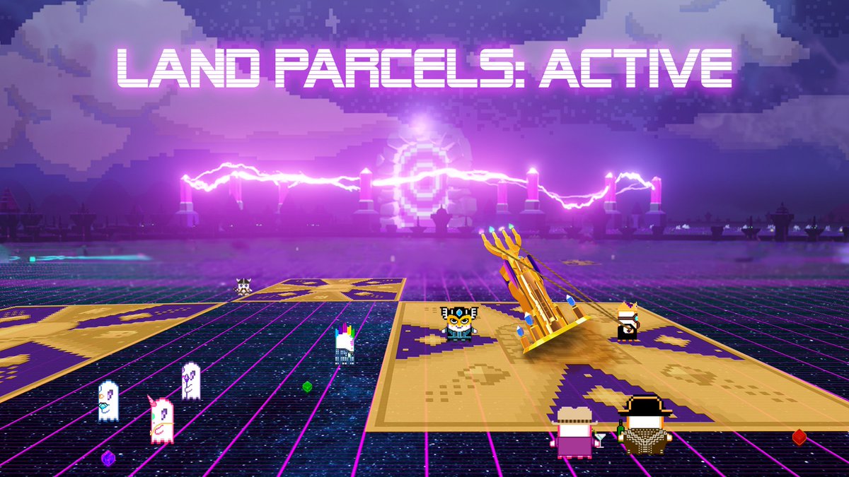 🚨 THIS IS NOT A DRILL 🚨

🚀 THE #GOTCHIVERSE LAND RELEASE IS LIVE 

👻 Visit your parcel, craft an Aaltar, &amp; channel ur first evar Gotchi UBI!

🎮 Play NOW @ verse.aavegotchi.com