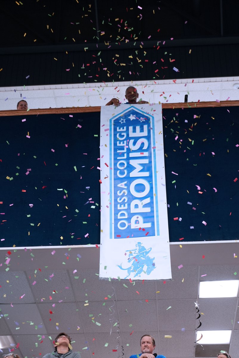 OdessaCollege's tweet photo. Odessa College is excited to announce the OC Promise program to our community. This program will ensure that a college education is a reality and funding is not a barrier for students who choose Odessa College. ๐ #OCPromise (1/4) https://t.co/w3uFdbUUPa