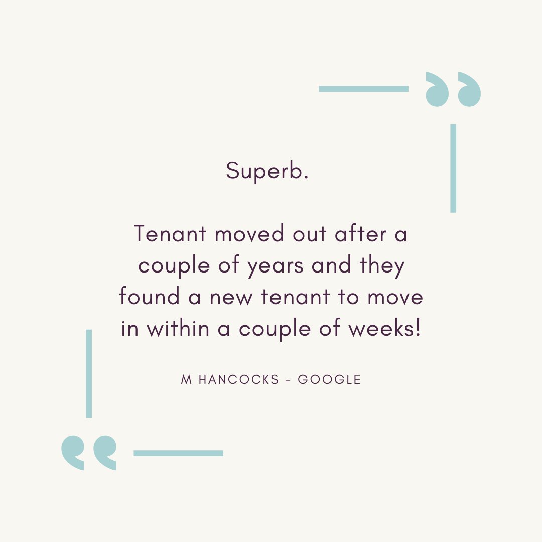 Lettings - an excellent review!

Get in touch if we can help.