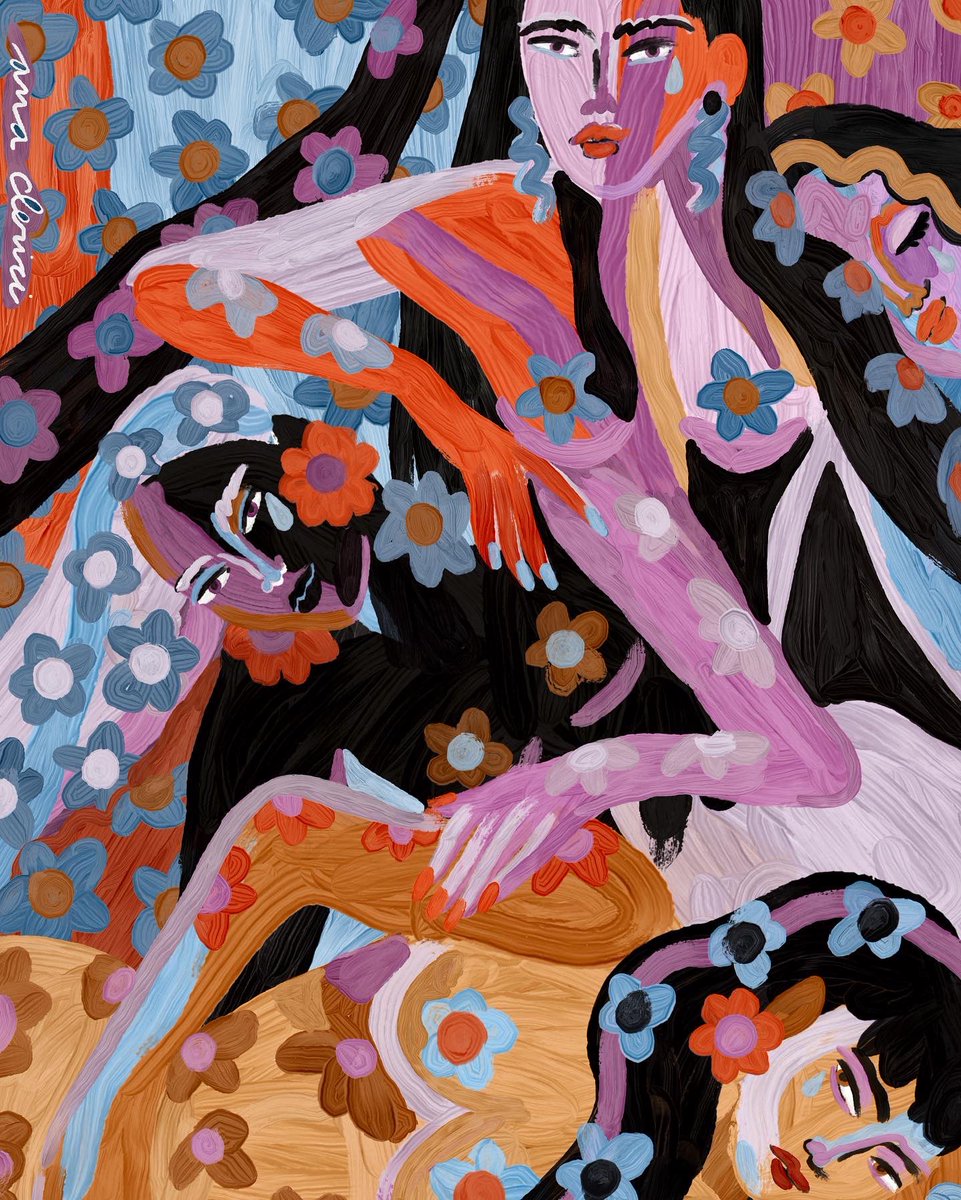 NEW WORK 
🌸Flowery tears🌸
Do you want to have it as #NFT ?
#NFTs #nftcollector #NFTProject #NFTartist #NFTcollections #digitalart #digitaldrawing