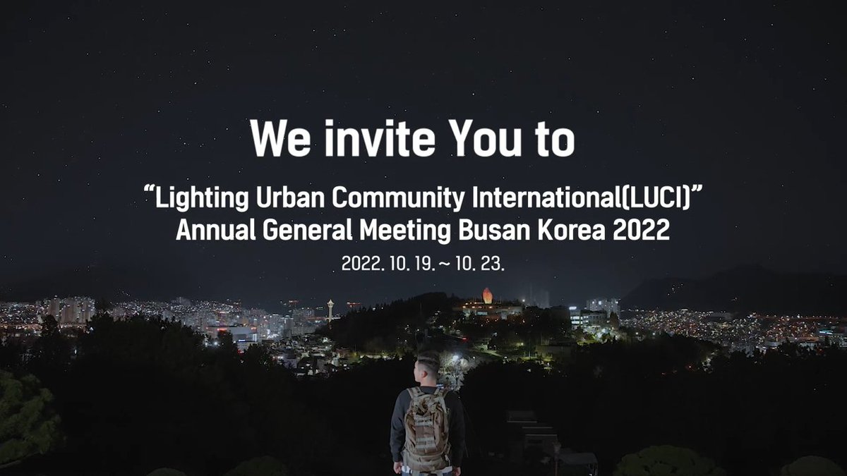 LUCIassociation's tweet photo. ✨ Next LUCI Annual General Meeting has been officially announced! We will continue celebrating #LUCI20years with #LUCInetwork in Busan (KR). Registrations will open! #urbanlighting Discover the announcement ⏩ https://t.co/ynvrAtQdtk https://t.co/0H1V7EZC2g