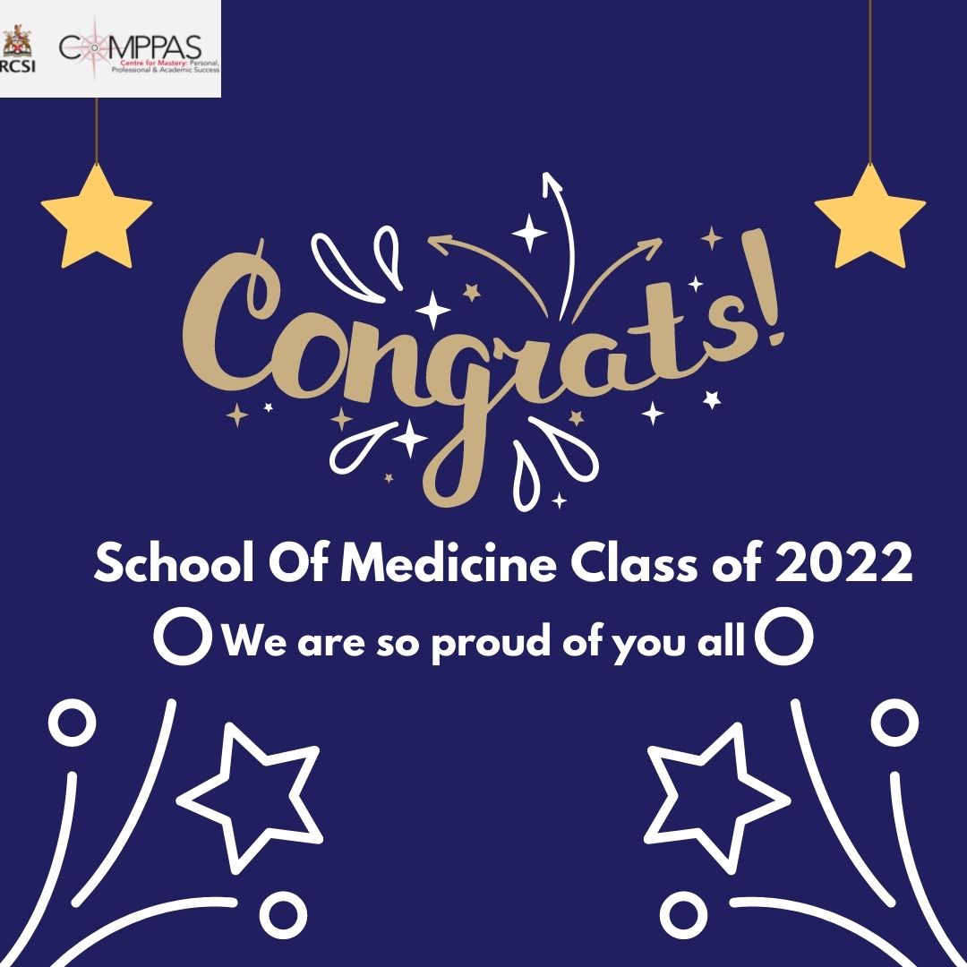 Congratulations to all Medicine students who received their results yesterday, incredible achievement! #proud#rcsiresultsday