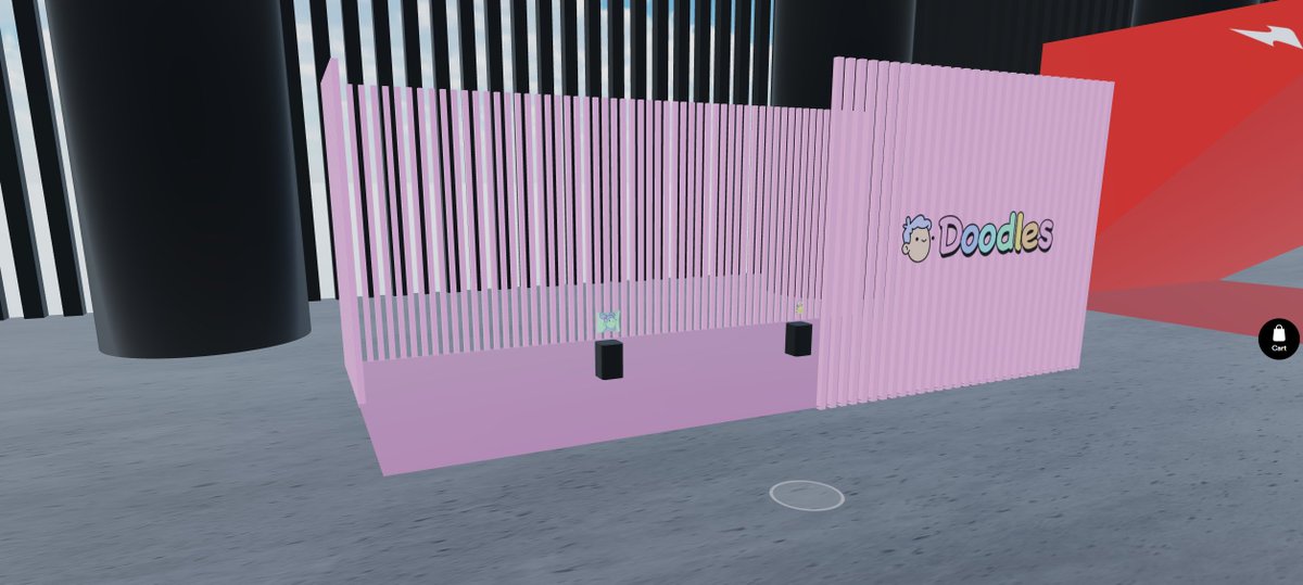 Added teleport as a movement option to make navigating products and stores a breeze⏩

#NFTCommunity #Doodles #Merch