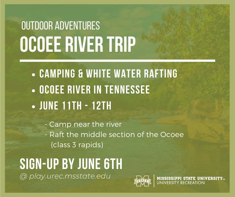 Mississippi State University Recreation tweet media