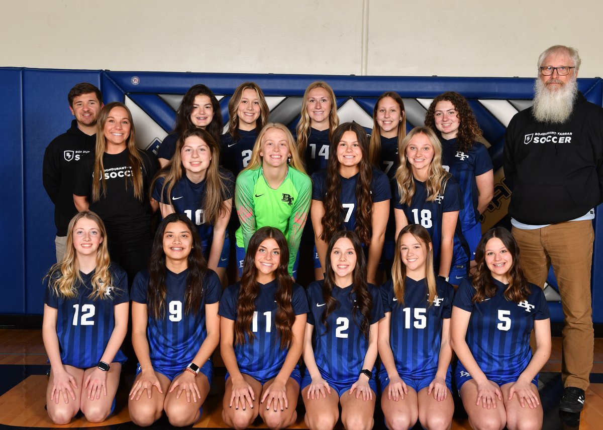 Congratulations to the 2022 Raccoon River Conference women's soccer champions, the Bondurant-Farrar Bluejays.  The Bluejays are currently 12-4 and finished 7-1 in the Raccoon River Conference. #RRCChamps 
<a href="/BlueJayNation/">Bondurant-Farrar Activities</a>