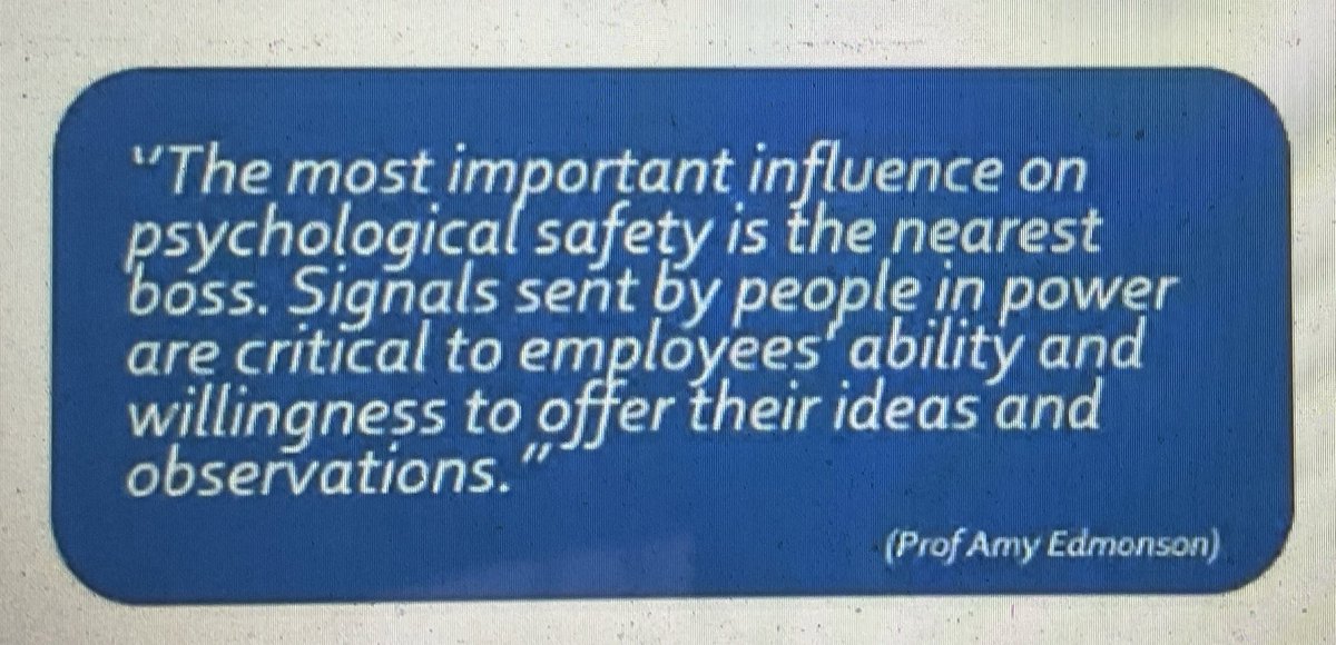 ‘In high performing teams, what really mattered was less about who was on the team, and more about how the team worked together and treated one another’
 #BPSC2022