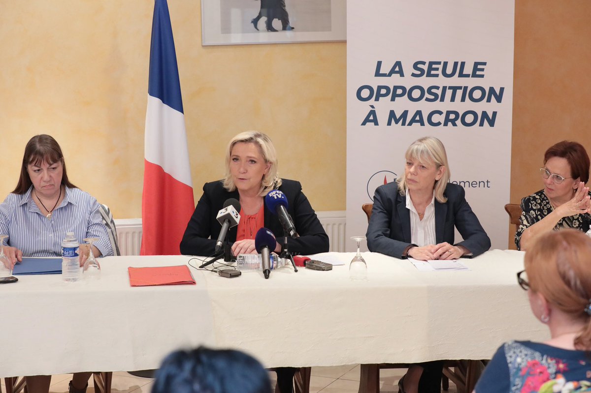 Je suis aujourd’hui dans la Meuse pour soutenir ici, deux femmes, Brigitte Gaudineau et Florence Goulet. Elles ont toute ma confiance et j’espère qu’elles seront élues.