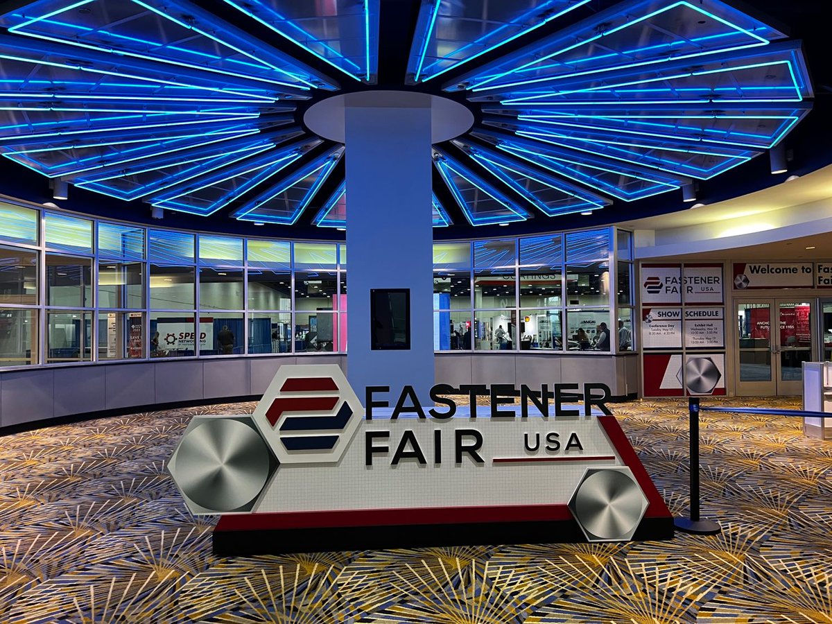 AllStateFstnr's tweet photo. If you're at the Fastener Fair in Detroit today, stop by booth 801 and say hi! We would love to tell you more about how we can help with all of your fastener needs! https://t.co/c1JJciHMsV