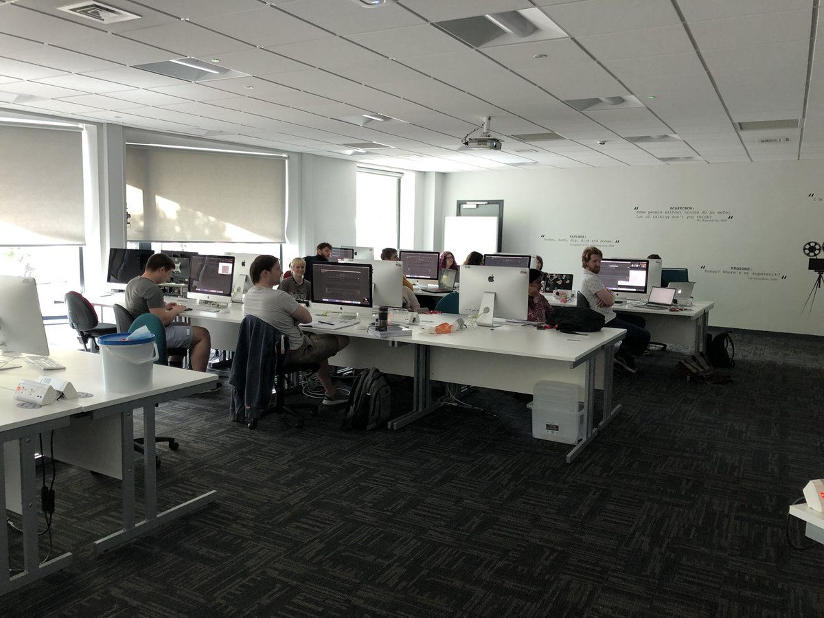StaffsFilmMedia's tweet photo. .@Avid 101 course started today with filmmaking students from all 3 years working towards certification. #industry #film #TV #editing #employment https://t.co/QIZLEwQTkO