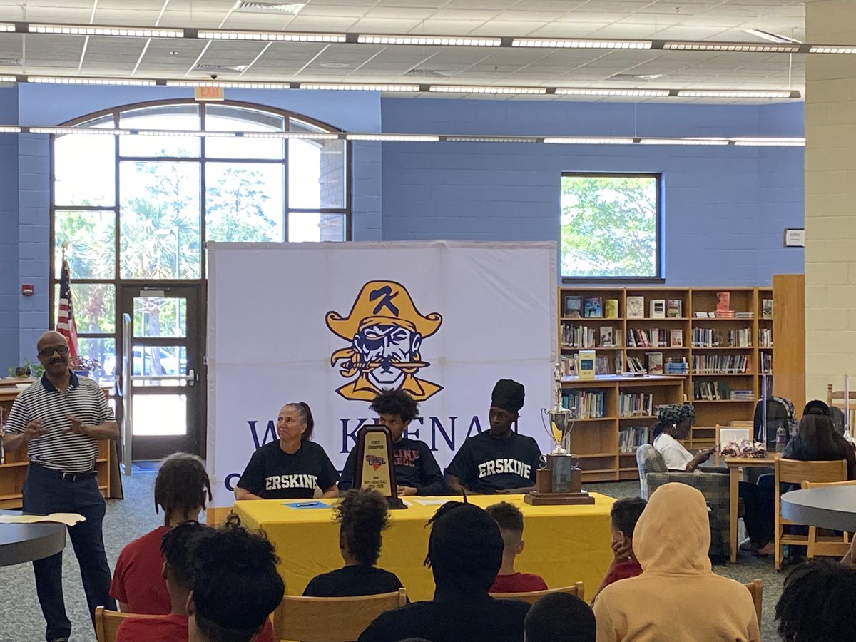 W.J. Keenan Athletics (@wjkeenanraiders) on Twitter photo Congratulations to <a href="/Semajeh1/">Semajeh “Boogie” Echols</a>!! Today, he signed to further his education and athletic career at Ersrkine College!! Congratulations to <a href="/Semajeh1/">Semajeh “Boogie” Echols</a>!! Today, he signed to further his education and athletic career at Ersrkine College!!