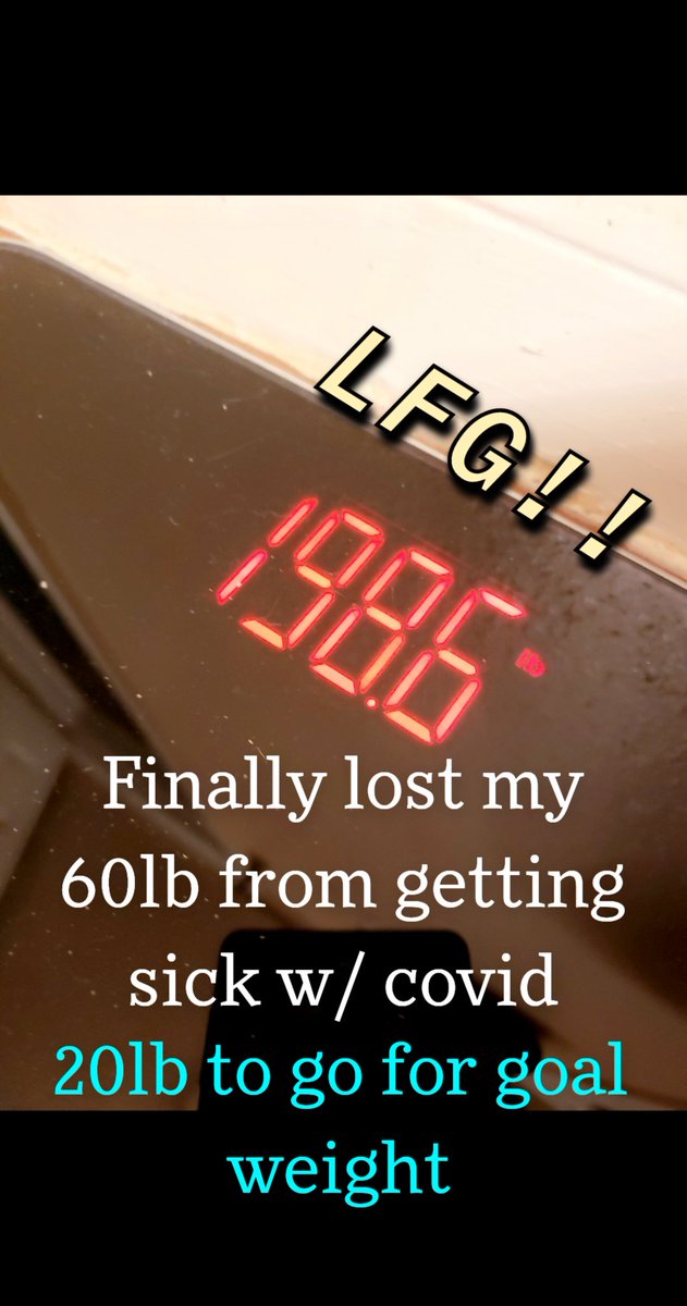 Got sick with covid on my birthday, July 16th, 2020. Didn't start this process until 2021 and really changed my lifestyle this year. It's gotten a lot easier now. This is just one of many accomplishments to come.