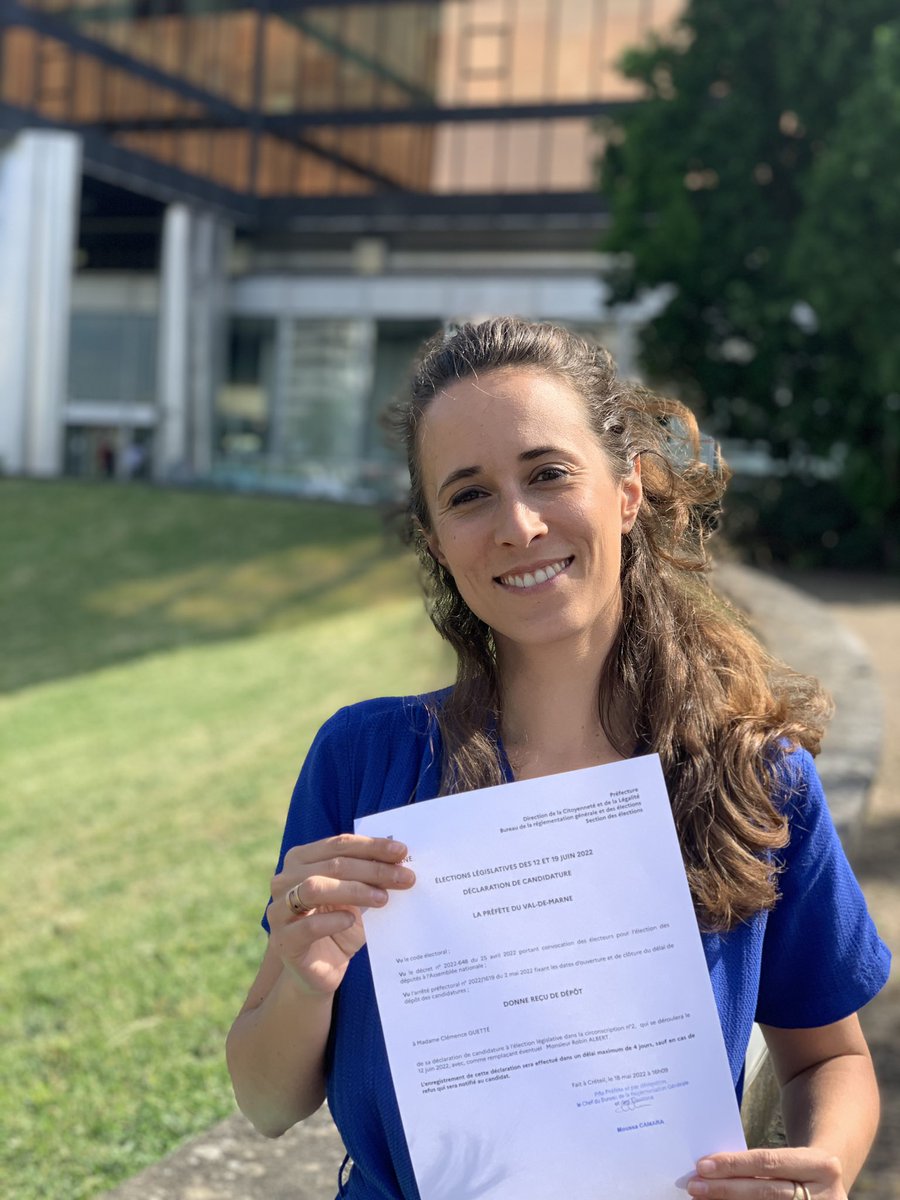 Clemence_Guette's tweet image. Candidate ✅

#NUPES ✌🏼