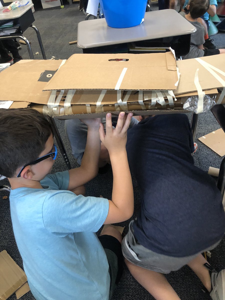 TeresaM_Smith's tweet image. Mrs Crum’s third graders are building bridges today.  The excitement and collaboration with students is amazing! #learningtofly #3rdgradersrock