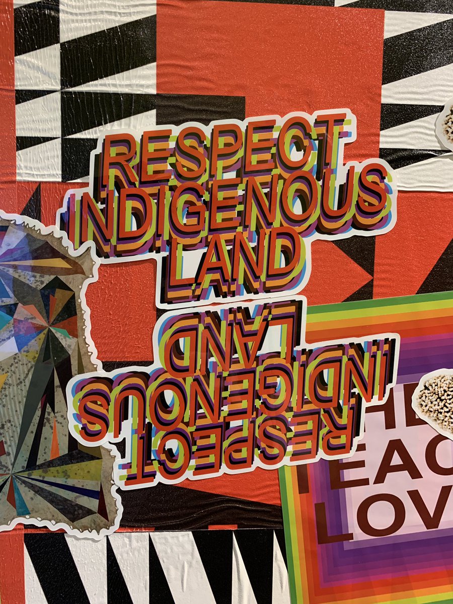 MsCBettio's tweet photo. Social Justice, equity, and protest art converge @MOCAtoronto . You can observe the exhibits, or you can become part of them. Next stop: graffiti alley. @OLQWCA @CWS_OLQWCA @OLQWCAarts https://t.co/23uwKcoqm6