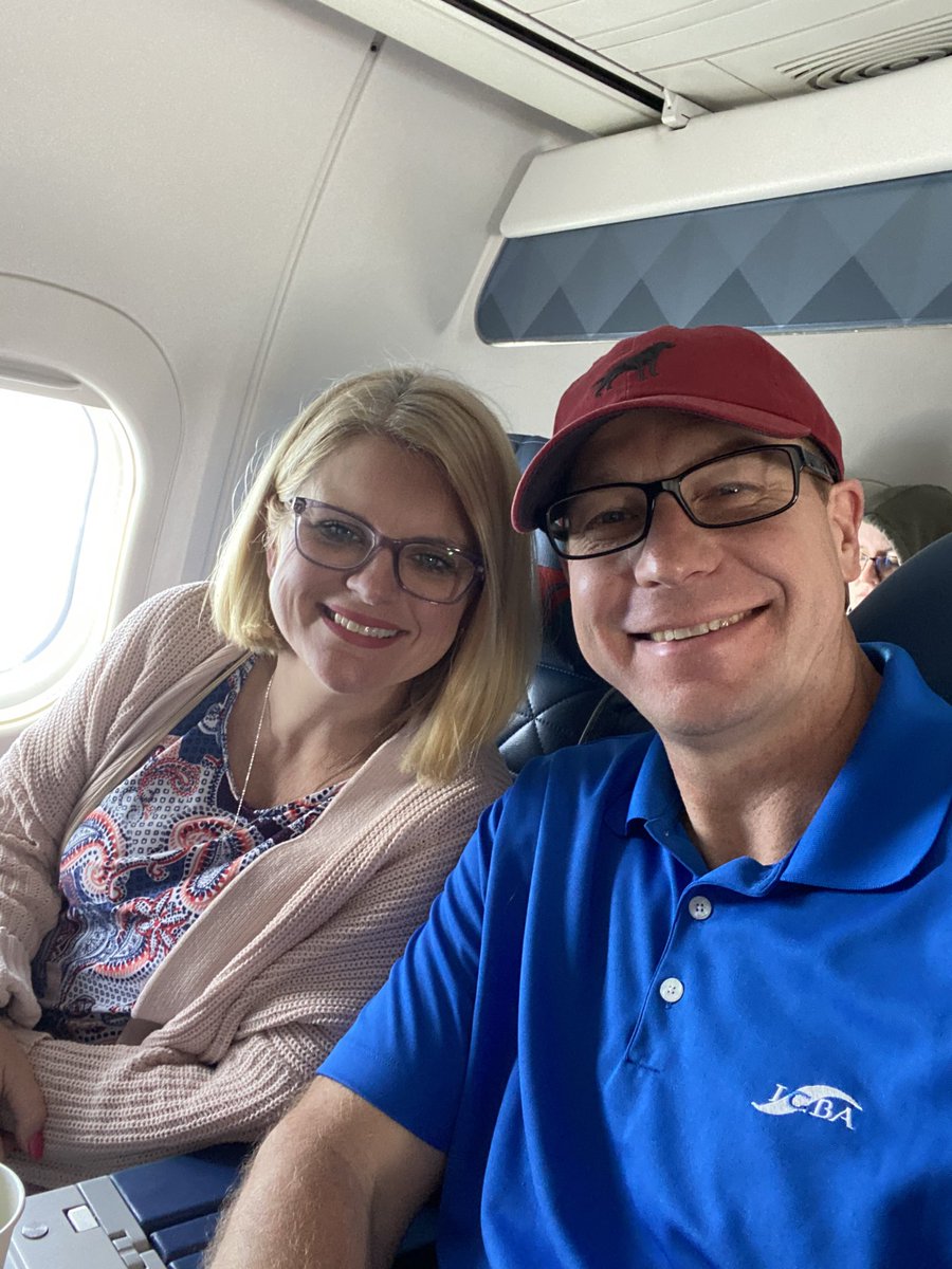 <a href="/Jewelsno3/">Julie</a> and I are excited to join <a href="/billpusey/">Bill Pusey</a> as we join the <a href="/njbankers/">NJBankers</a> for their annual conference!
First state convention of the year and I couldn’t be more excited to be on the road to discuss the value added benefits of how <a href="/ICBA/">Independent Community Bankers of America</a> fights for #CommunityBanks!