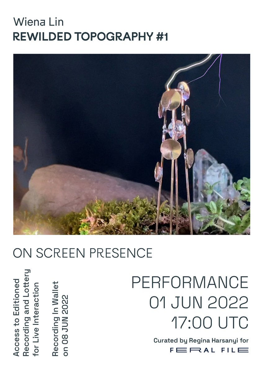 ReginaHarsanyi's tweet photo. Livestream Performance #3:
@WienaLin
When: June 1st, 2022 at 1pm EST
Where: https://t.co/aOJEDqiGz8
Access to live interaction and editioned recording go on pre-sale May 23rd at 10AM EST
Auction for unique video begins June 1st and ends June 2nd
#onscreenpresence https://t.co/ID1bU2Yp9C