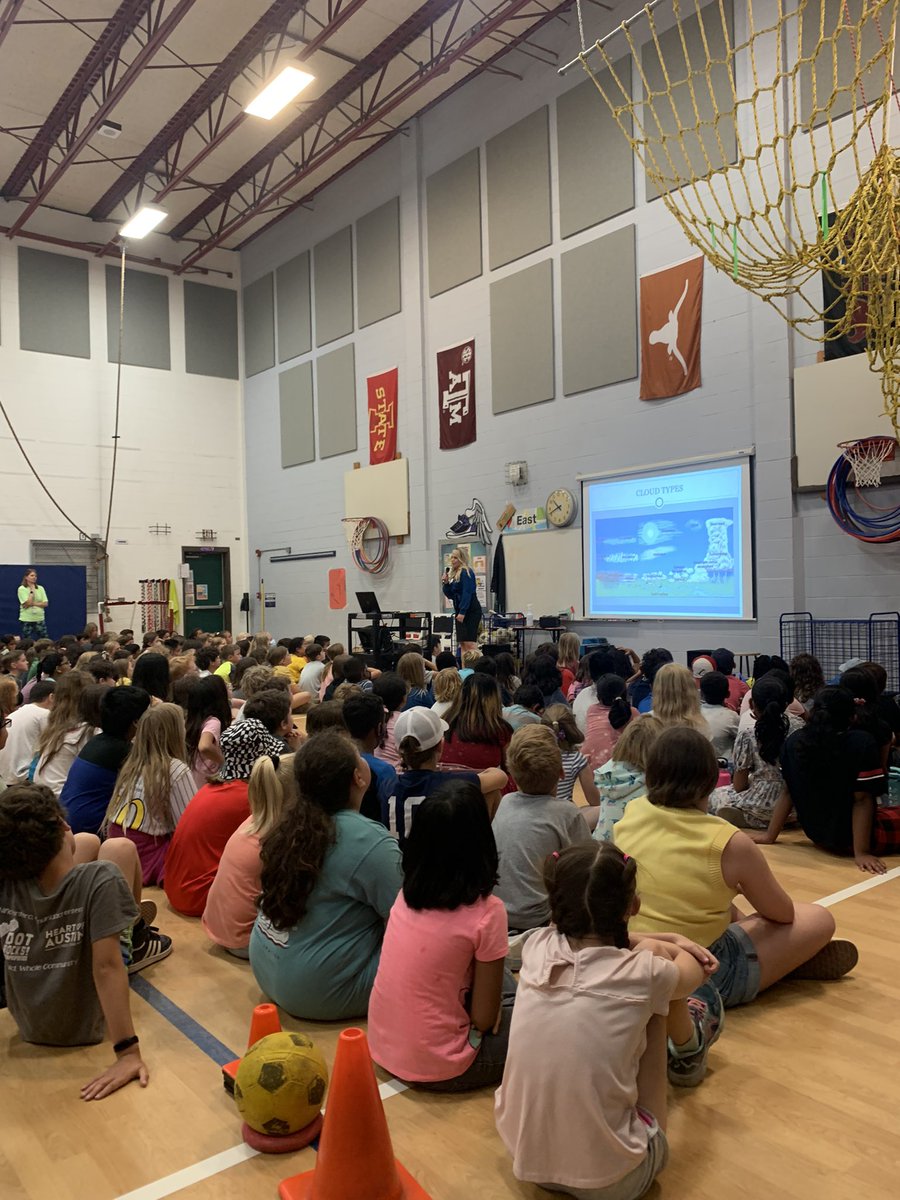 Thank you <a href="/KristenCurrieTV/">Kristen Currie</a> for visiting! Our kids loved learning about weather!