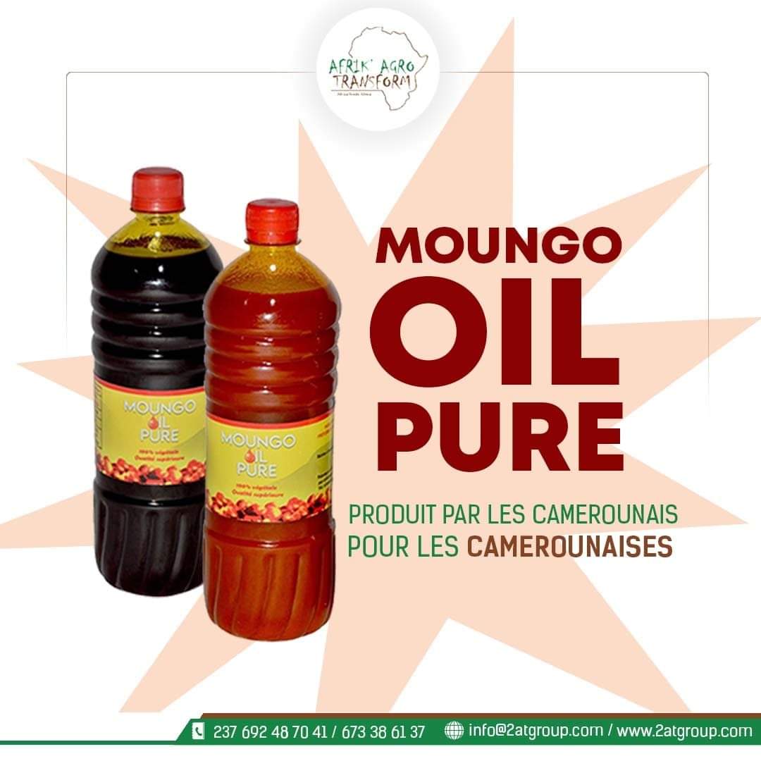 DonaldTchiengue's tweet photo. Les produits #MadeInCameroon que je consomme régulièrement et que je recommande à ceux de Douala : Jus 100% naturels "la jong" et huile de palme "Moungo Oil Pur" de Afrik Agro Transform (Facebook)
A Ydé, sur commande pour le moment
📲 692487041/ 673386137
#MadeInCameroonDay https://t.co/wOwLkw7FSq
