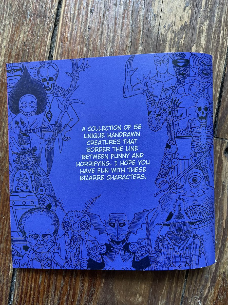 Beefy_Thunder's tweet photo. Hey everyone! Allow me introduce Monster Menagerie, a small zine that I have created and am now selling containing all my inktober creatures plus some book exclusives! If you’d like to buy one shoot me a DM #monster #zine #inktober https://t.co/Ug9993d1Bx