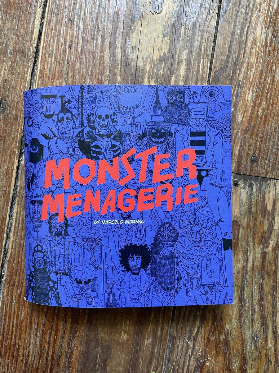 Beefy_Thunder's tweet photo. Hey everyone! Allow me introduce Monster Menagerie, a small zine that I have created and am now selling containing all my inktober creatures plus some book exclusives! If you’d like to buy one shoot me a DM #monster #zine #inktober https://t.co/Ug9993d1Bx