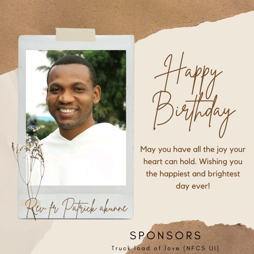 nfcsui's tweet photo. Dear Padre,

As we join well-wishers to celebrate your special day, we pray that the Lord continues to strengthen your faith, establish your steps, and purify your being as you remain steadfast in your service of shepherding the federation. 

Happy birthday, mentor and friend. 🥂 https://t.co/JgBmWZxZyT