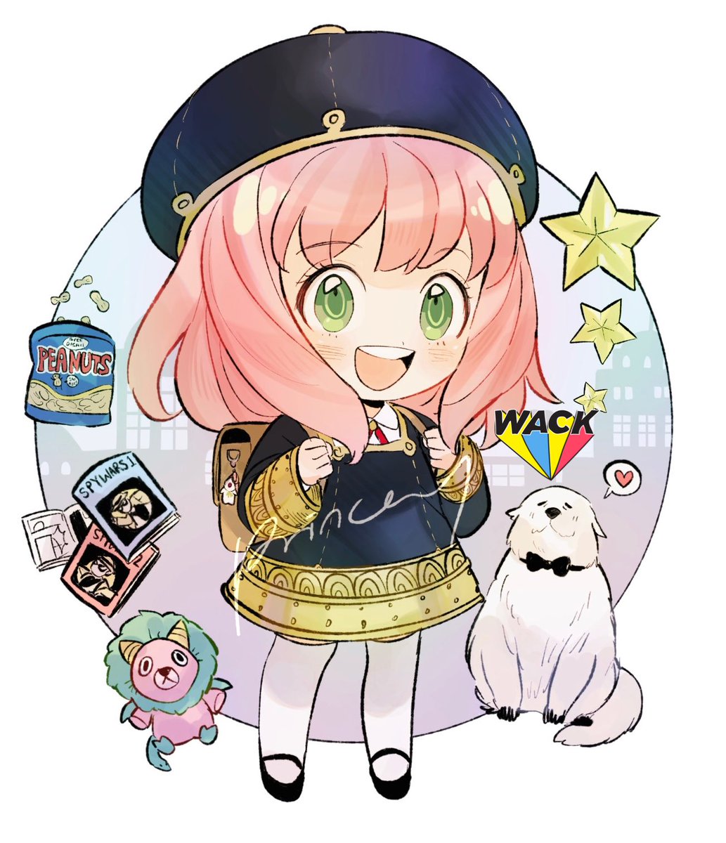 アーニャ(SPY×FAMILY) 「🥜 」|princey @ 🇯🇵 and solistiaのイラスト
