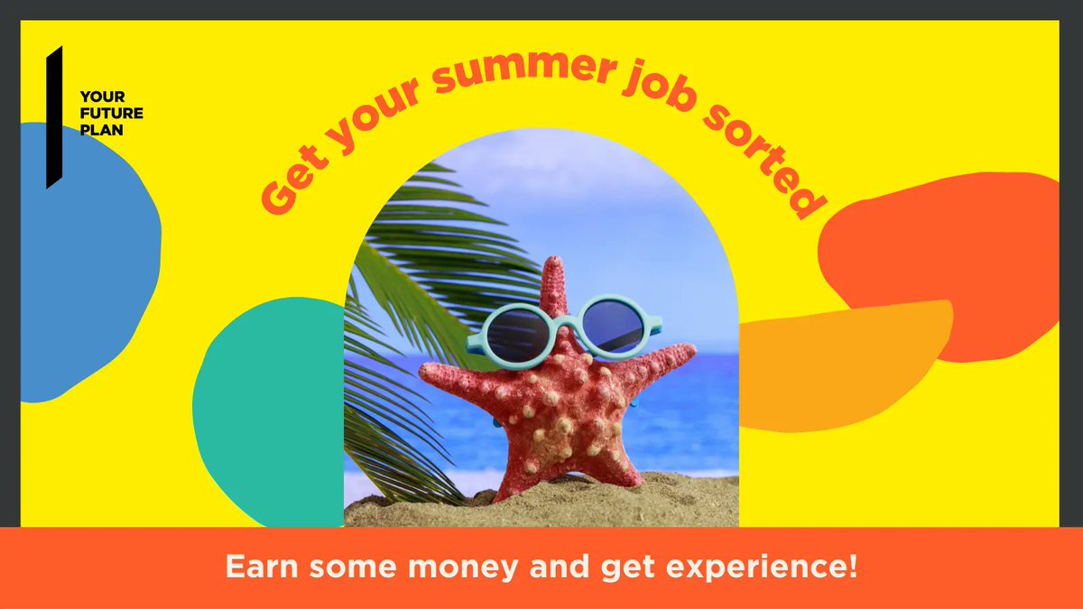 Now's a great time to get a job sorted this summer - and we've curated a great list of opportunities for you to apply to. Explore summer jobs on this link and apply today - that's one job to tick off your list! buff.ly/3yFFQn4