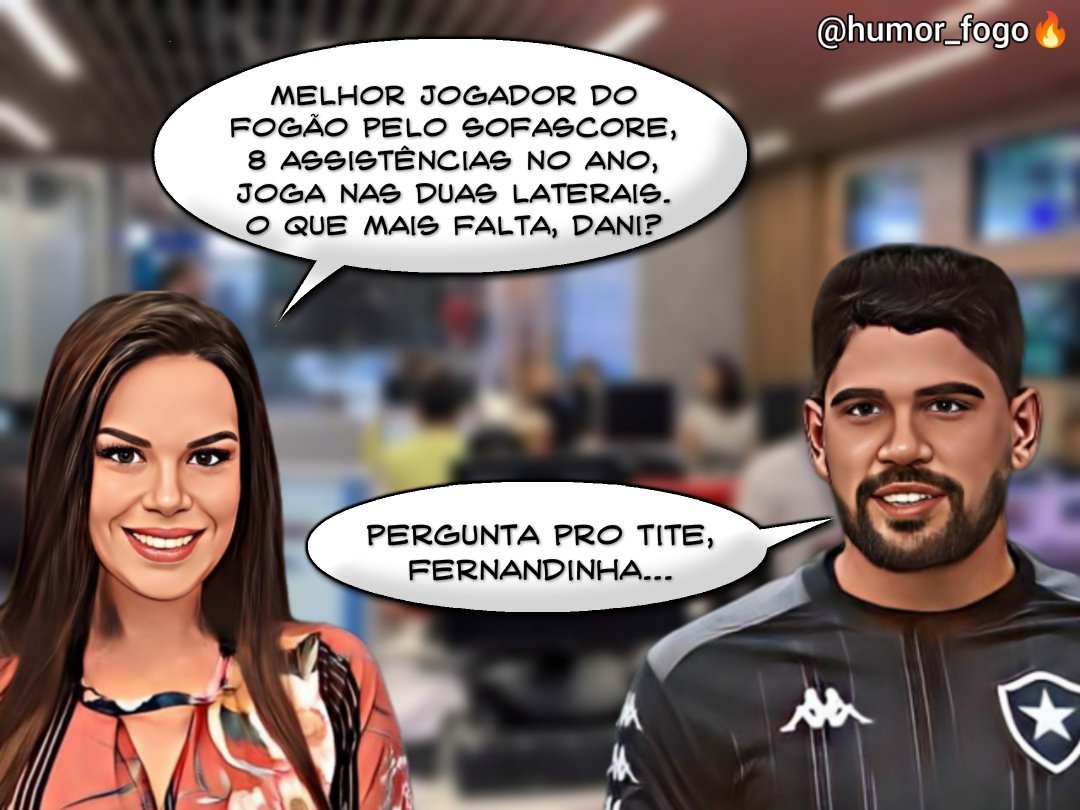humor_fogo's tweet photo. Esse aí tá pedindo passagem! 🔥 ▪️▫️▪️▫️
🔥 Sigam-me os bons: @humor_fogo
▪️▫️▪️▫️
@Botafogo @SofaScoreBR @SBTonline @Titecoach
#botafogo #bfr #soubotafogo #futebol #charges #tirinhas #brasileirao2022 #glorioso #tite #danielborges #SofaScore #fernandamaia #sbt #riodejaneiro https://t.co/P3j8OKFo3e