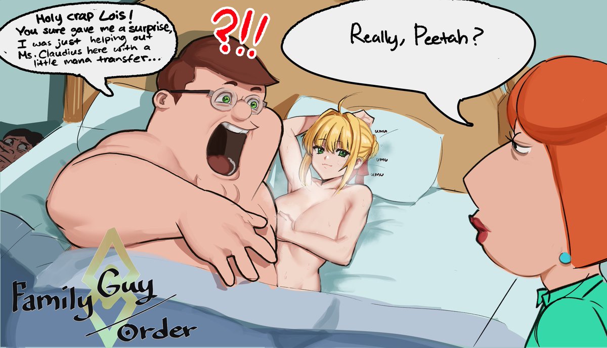 family guy/order : peter gets caught with nero 🤨 